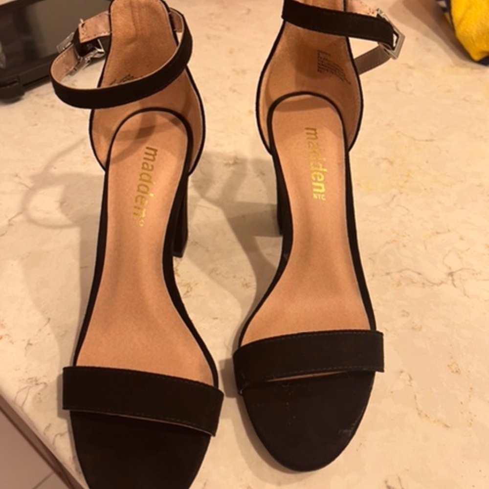 Steve Madden Open Toe Block Heel Sandals - image 2